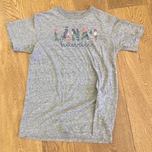 X-Large league kids gray shirt